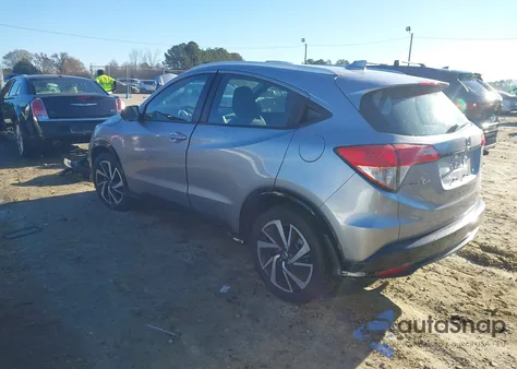 2019 Honda Hr-V Sport from USA, damaged, VIN 3CZRU5H19KG707502